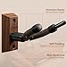 Ohuhu Violin Wall Mount Hanger, Hardwood Violin Viola Hanger with Bow Holder and Soft Padding for Home Studio Decor