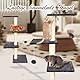 HEVOL Kletterwand Katzen, Katzen Kletterwand Set, Katze Wandelemente, 10-Teiliges Stabiler Katzenmöbel mit Hängebrücke, Katzenhängematte, Kratzsäulen und katzenhöhle für Schlafen Spielen Lounging