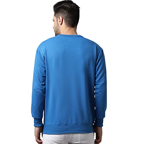 Image of Mack Jonney Fleece Round Neck Printed Sweatshirt for Men (Pack of 2)-SW RRN YLW 46 BLU 02-P