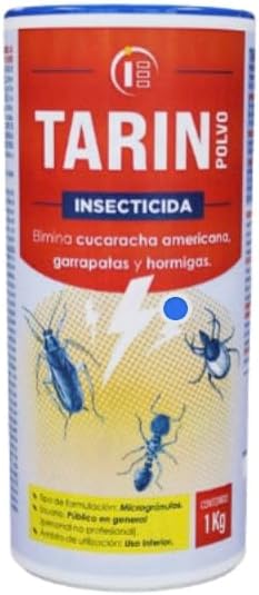 Tarin Insecticida en Polvo para Insectos Rastreros y Reptantes - 1 kg