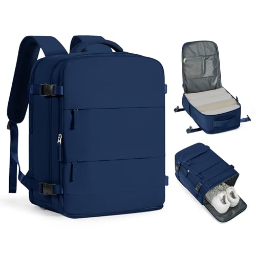 Image of coofay Travel Backpack Carry on Flight Approved Carry on Backpack for Airplanes Personal Item Travel Bag 18x14x8 Inches Traveling Backpacks Airback Backpacks for Traveling Mochila de Viaje
