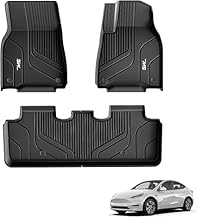 Premium 3D Life Long Car Floor Mats for Tata Nexon Ev Facelift (2020-2025) | Water Proof | | All Weather Mat | Customised Fit for Specific Model - Black