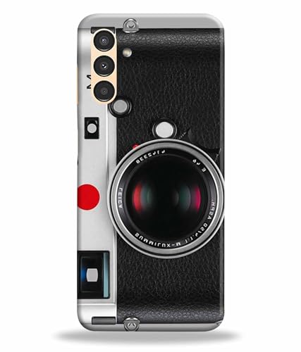 Image of Printed Hard Back Case Cover & Compatible for Samsung Galaxy A13 5G / SM-A136U, SM-A136U1 | Vintage Camera Art (Multicolor) - D1188