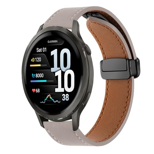 [AiMaoo] ���U�[�o���h Garmin Venu 4 3 2 45mm/Forerunner 570 47mm/265 265 Music/255 255 Music/Vivoactive 4 �Ή� �o���h ���C �o�b�N���t�� ���� PU�{�v 22m