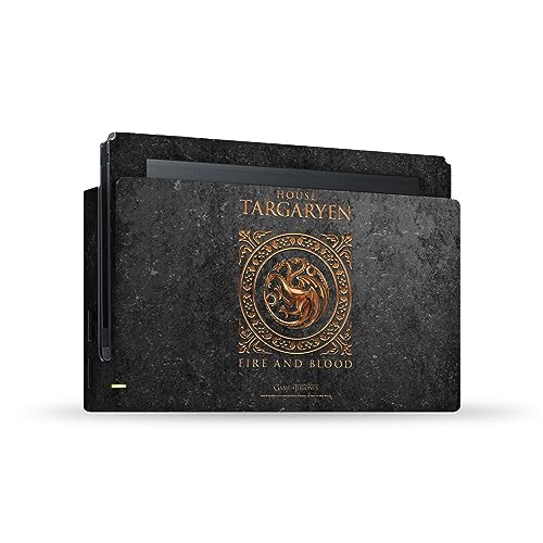 Cadeau pour Joueur Switch - Skin Vinyle Game of Thrones Targaryen sous Licence HBO
