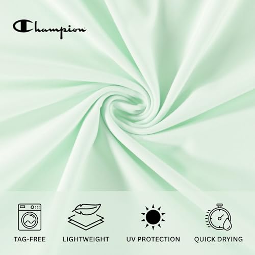 Champion Swim Board Shorts for Women, 5” Swim Shorts Women with Pockets for Beach, Pool, Summer Lime - image 7