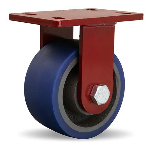 Hamilton (R-FM-63SPB) Spinfinity Caster with 6" x 3" Ergo-Glide Wheel