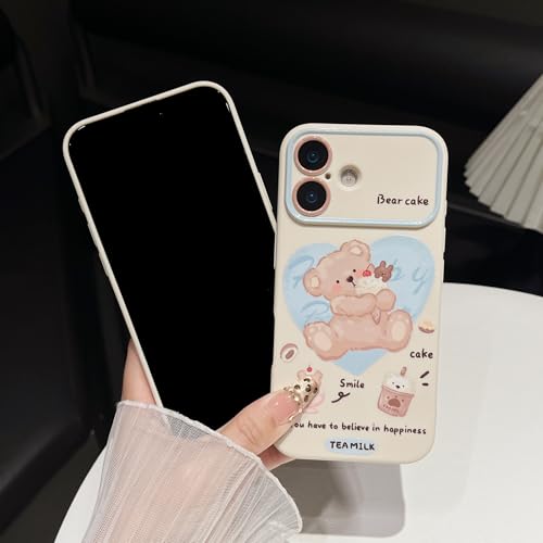 Coque objectif photo iPhone 17 motif ourson mignon cadeau idéal - 6