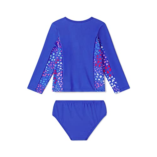 Image of Speedo Girl's Uv Swim Shirt Long Sleeve Rashguard Set