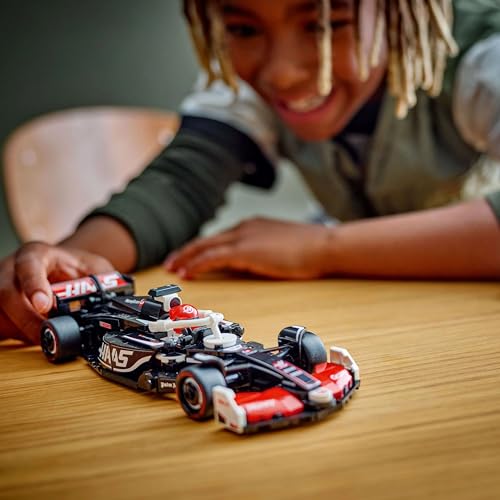 Image of LEGO Speed Champions MoneyGram Haas F1 Team VF-24 Race Car Toy Vehicle 77250 Building Blocks Toys for 10+ Gift for Boys and Girls