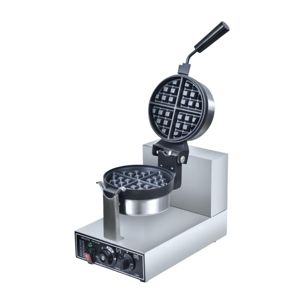 Amazon | MORLU ワッフルメーカー、業務用、両面焼き ワッフル 焼き機