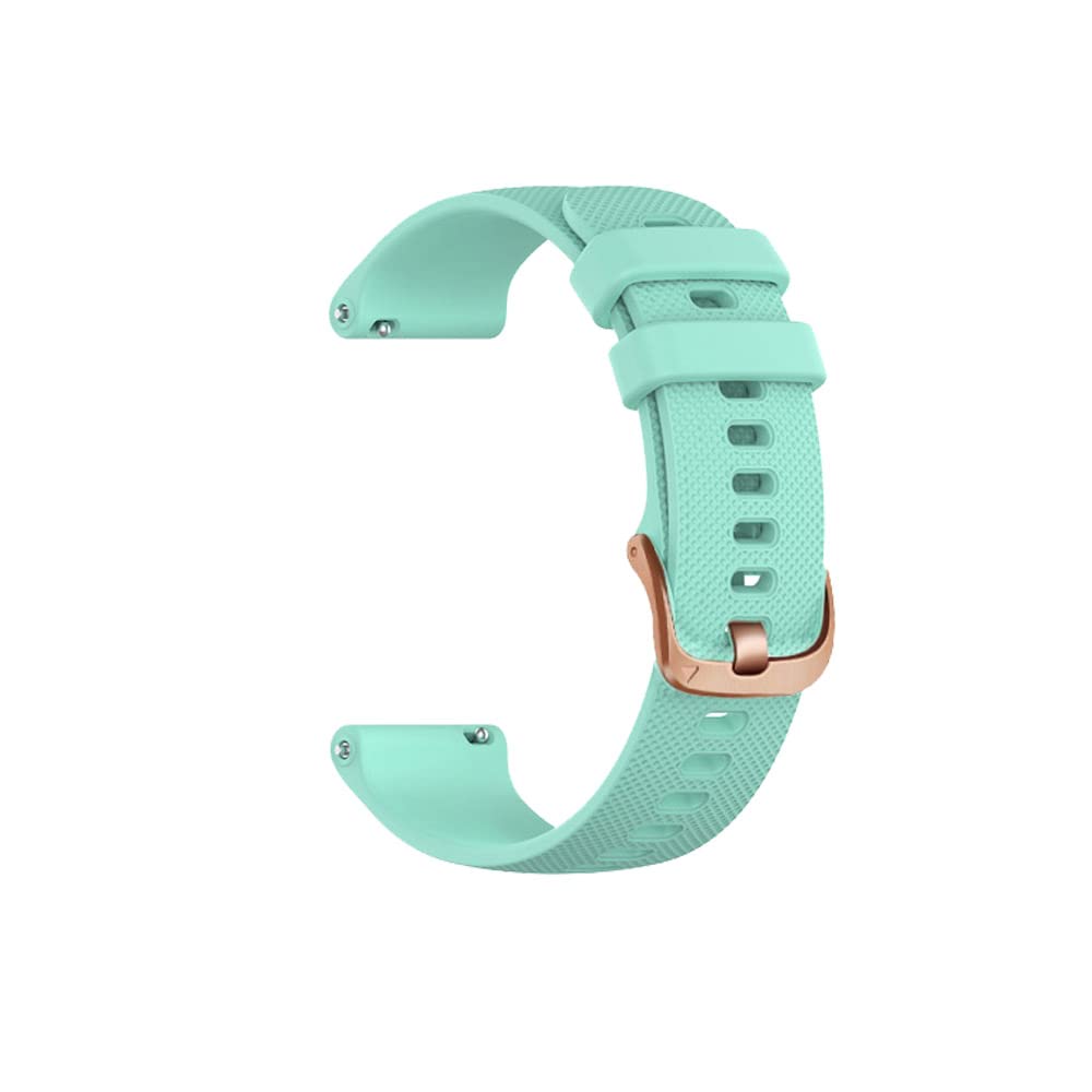 Correa de 18/20 mm de silicona para Garmin Forerunner 245 ideal para entrenamientos y uso diario 8