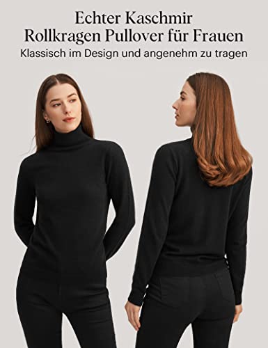 Kaschmirpullover Damen von Lilysilk mit Rollkragen aus 100% Kaschmir
