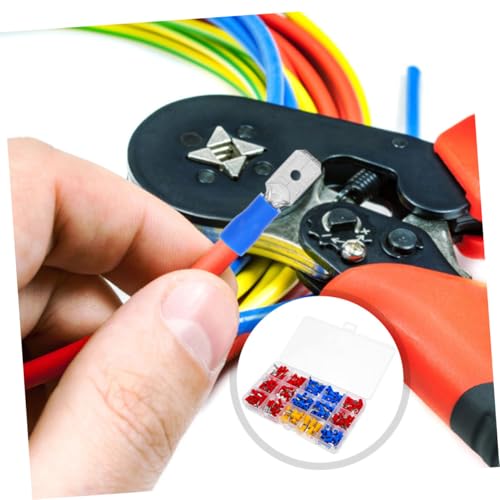Cosses à Sertir Kit Connecteurs Électriques Isolés Assortiment