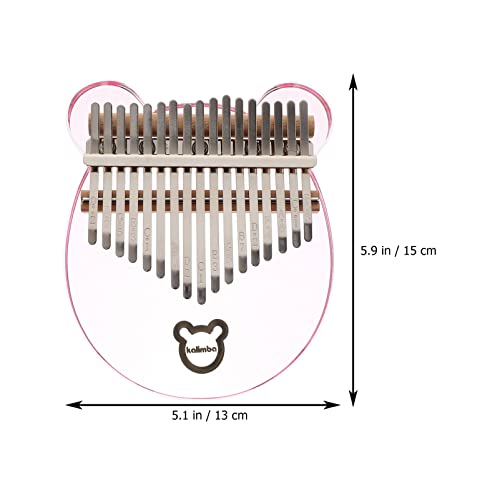 BIENKA 1 Set17 Touches Pouce Piano Doigt Piano Main Piano Bois Doigt Piano avec Tuning Marteau et Sac Facile à Apprendre… - Les Beatles, Paul McCartney, John Lennon, RIngo Starr, George Harrison BIENKA 1 Set17 Touches Pouce Piano Doigt Piano Main Piano Bois Doigt Piano avec Tuning Marteau et Sac Facile à Apprendre… – Image 4