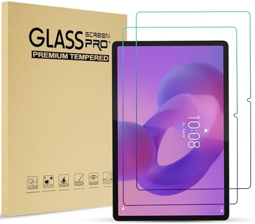 ProCase 2 Pack Screen Protector for 12.7" Lenovo Idea Tab Pro 2025/Yoga Tab Plus 2025/Tab P12 2023, Tempered Glass Film Guard for 12.7" Lenovo Idea Tab Pro/Yoga Tab Plus/Tab P12 2025 2023 Release