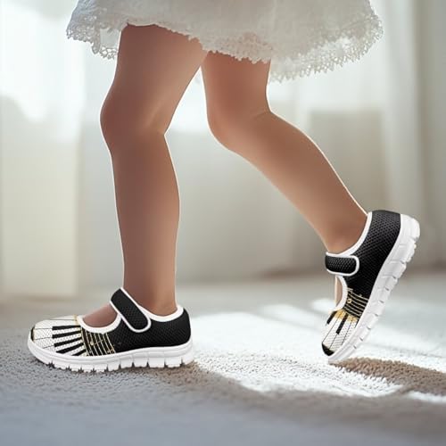 Cartoon Animal Kid's Slip On Walking Shoes Girls Comfort Sneakers School Tennis Shoes Strap Casual Shoes for Little Kid SizeUS 11-153