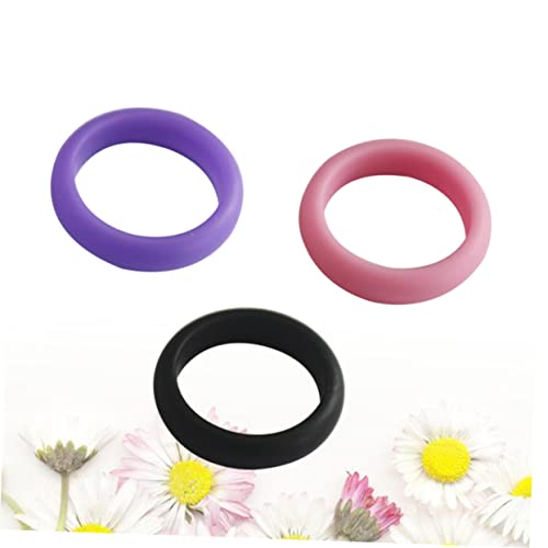 3 anillos de silicona flexibles para mujer deportivos y de moda miniatura 4