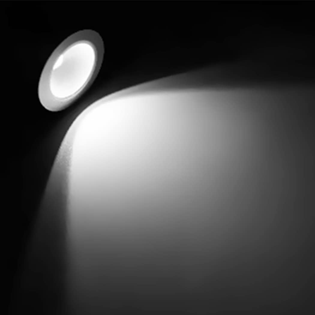 AIBOO LED Einbaustrahler 9er-Set – Ultraflach, Dimmbar, IP44, Warmweiß, Für Küche & Bad