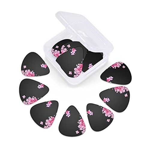 Ensemble de 12 médiators de guitare Beautiful Flowers pour guitare acoustique, guitare électrique, contrebasse, ukulélé - Les Beatles, Paul McCartney, John Lennon, RIngo Starr, George Harrison Ensemble de 12 médiators de guitare Beautiful Flowers pour guitare acoustique, guitare électrique, contrebasse, ukulélé – Image 7