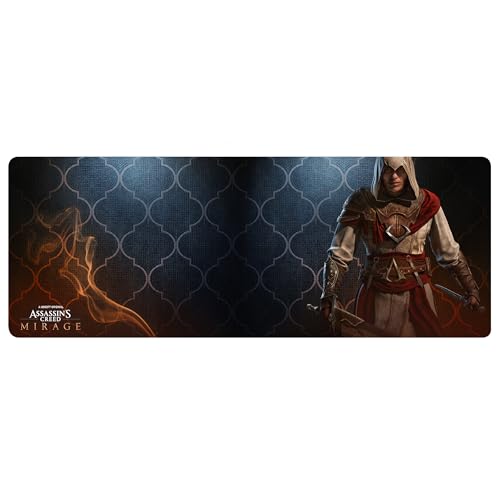 Assassin's Creed Tapis de souris Gaming XL Mirage ROSHAN tapis de bureau geek