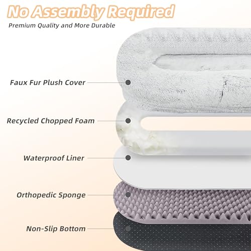 Save $40 on a Large Orthopedic Dog Bed for Humans and Pets - Image 4