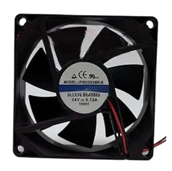 NEW JAMICON JF0825S2MR-R DC24V 0.13A - Ventilateur Refroidissement Onduleur 2 Fils, Neuf