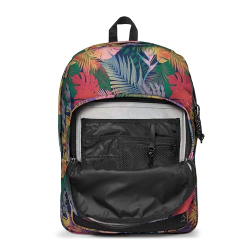 Image of EASTPAK Pinnacle - 38L Everyday Backpack with Dual Compartments, Organizer Front Pocket, Padded Back Panel & Shoulder Straps, Brize Retro Navy