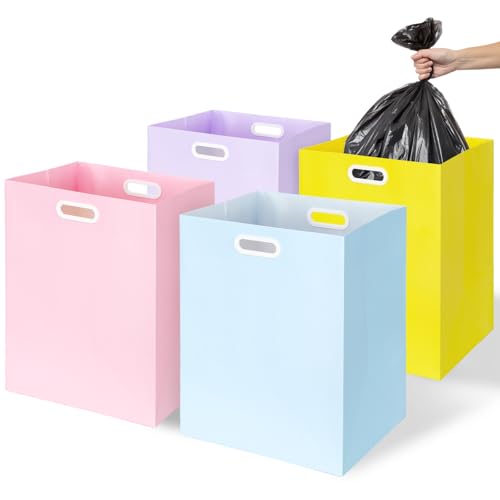Poubelles jetables pastel étanches anti fuite pour la maison