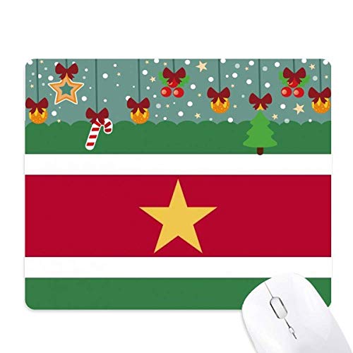 Tapis de souris bureau Suriname en caoutchouc pour souris optique
