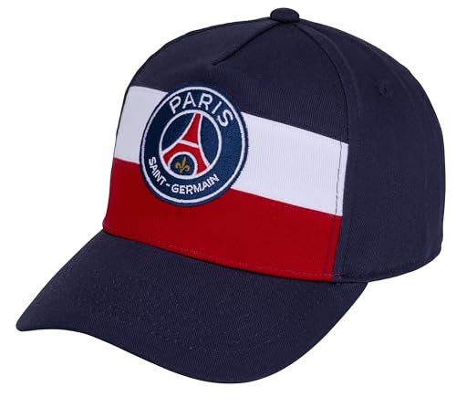 PSG Casquette Enfant - Collection Officielle Paris Saint Germain - Taille réglable