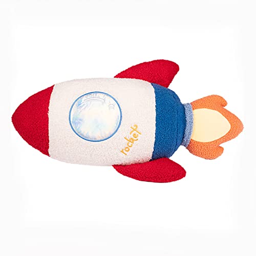 Image of YRXRUS Rocket Pillows, Rocket Plush Throw Pillows, Space Series Decor for Boys, Girls, Birthday Party, Gift Decoration, Ultra Soft & Comfortable