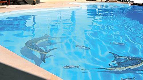 Mosaico Cerámico para Piscina 43 x 44 pulgadas miniatura 3