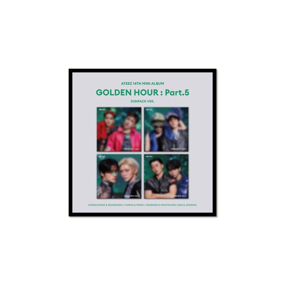 Amazon.com: ATEEZ GOLDEN HOUR : Part.5 [UNIT DIGIPACK Ver.] 14th