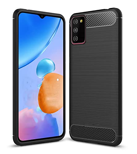 Image of Solimo Back Cover Case for Samsung Galaxy M02S | Compatible for Samsung Galaxy M02S Back Cover Case | 360 Degree Protection | Soft and Flexible (TPU | Matte Black)
