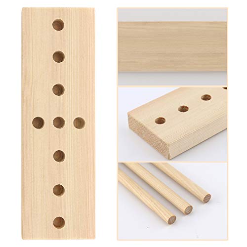 Luter Bow Maker For Ribbon, Wooden Bow Maker Craft Tool For Ribbon Wreaths, Gift Bows, Corsages, Party Decorations #TOP3