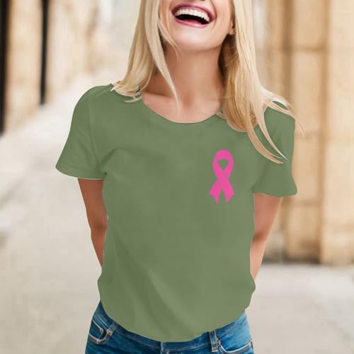 Tee shirt Octobre Rose grande taille idéal pour vos sorties d'été