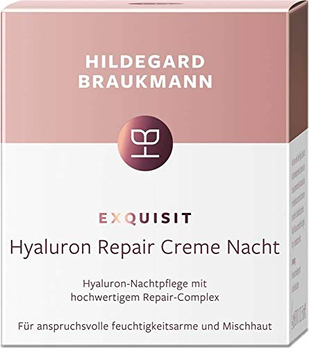Hyaluron Repair Crème de nuit Hildegard Braukmann anti-âge repulpant 50ml