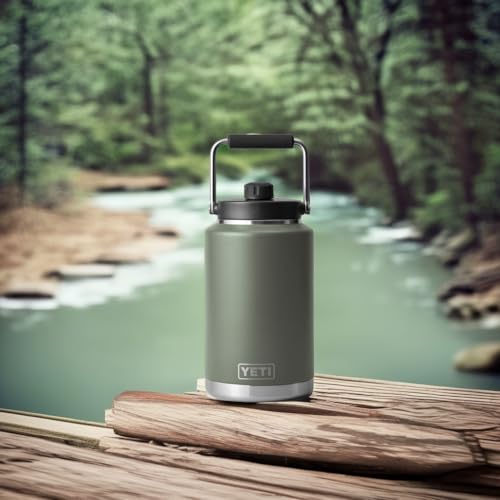 Image of YETI Rambler Gallon Jug, Vacuum Insulated, Leakproof, Stainless Steel with MagCap