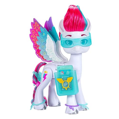 Muñeca My Little Pony Zipp Storm con alas y accesorios miniatura 5
