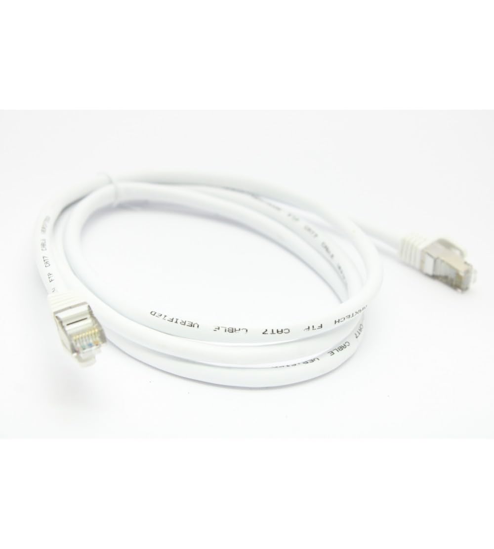Hirschmann INKAB U/UTP CAT6 Gigabit netwerkkabel / wit - 0,75 meter