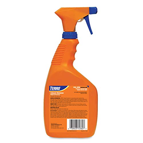 Image of TERRO Cobweb Eliminator, Spiderweb Repellent Spray for Indoor & Outdoor Use | Ready-to-Use Formula for Home Defense, Prevents Spider Web Formation, Long Lasting Outdoor Protection, T2360