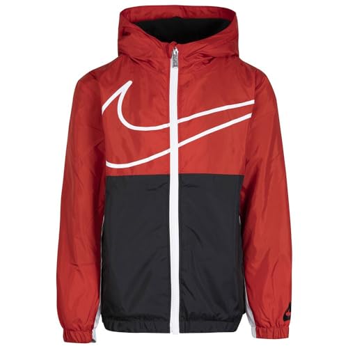 Nike Boy's Fleece Lined Windbreaker Jacket (Little Kids/Big Kids)