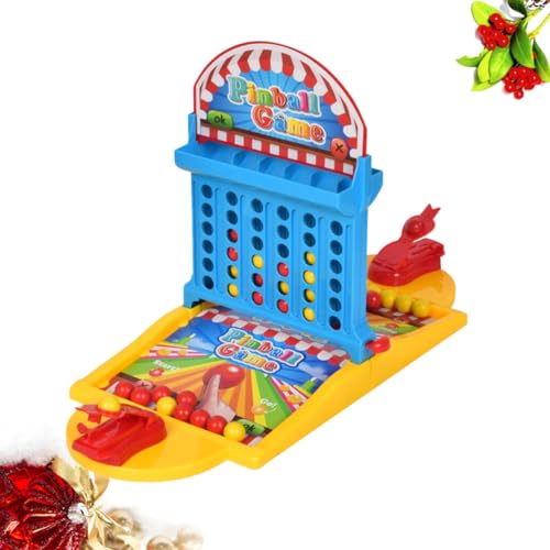 Pinball de baloncesto de escritorio mini juego de canastas infantil plástico 7