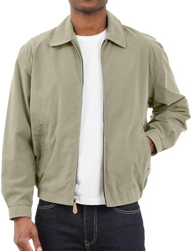 London Fog Men's Auburn Zip-Front Golf Jacket