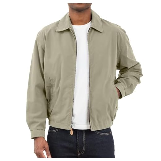 LONDON FOG Men's Zip-front Golf Jacket