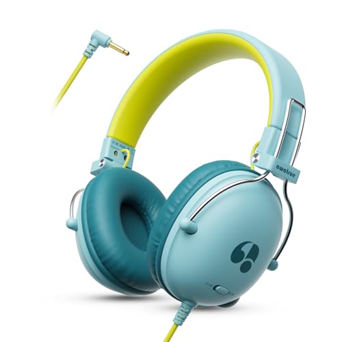 17% off - awatrue Kids Headphones for School, 74/85dB Safe Volume Limit, Stereo Sound, Wired On-Ear Headphones...