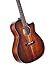 Cort Core Series GA Blackwood Acoustic-Electric Guitar, Open Pore Light Burst