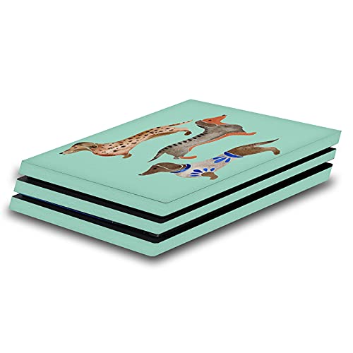 Skin PS4 Pro Dachshunds vinyle autocollant console salon Cat Coquillette