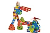 trinkets & more ® - nut construction assembling set | model building blocks toy | diy mechanical kit | stem learning kids 4 years + (70 pieces)- Multi color